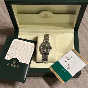 Rolex Oyster Perpetual 26mm Green Dial
